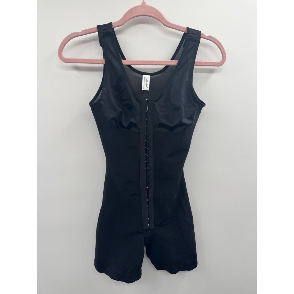NWT Yianna Fajas Colombianas Shapewear Women XS Black Zipper Crotch Sexy Romance